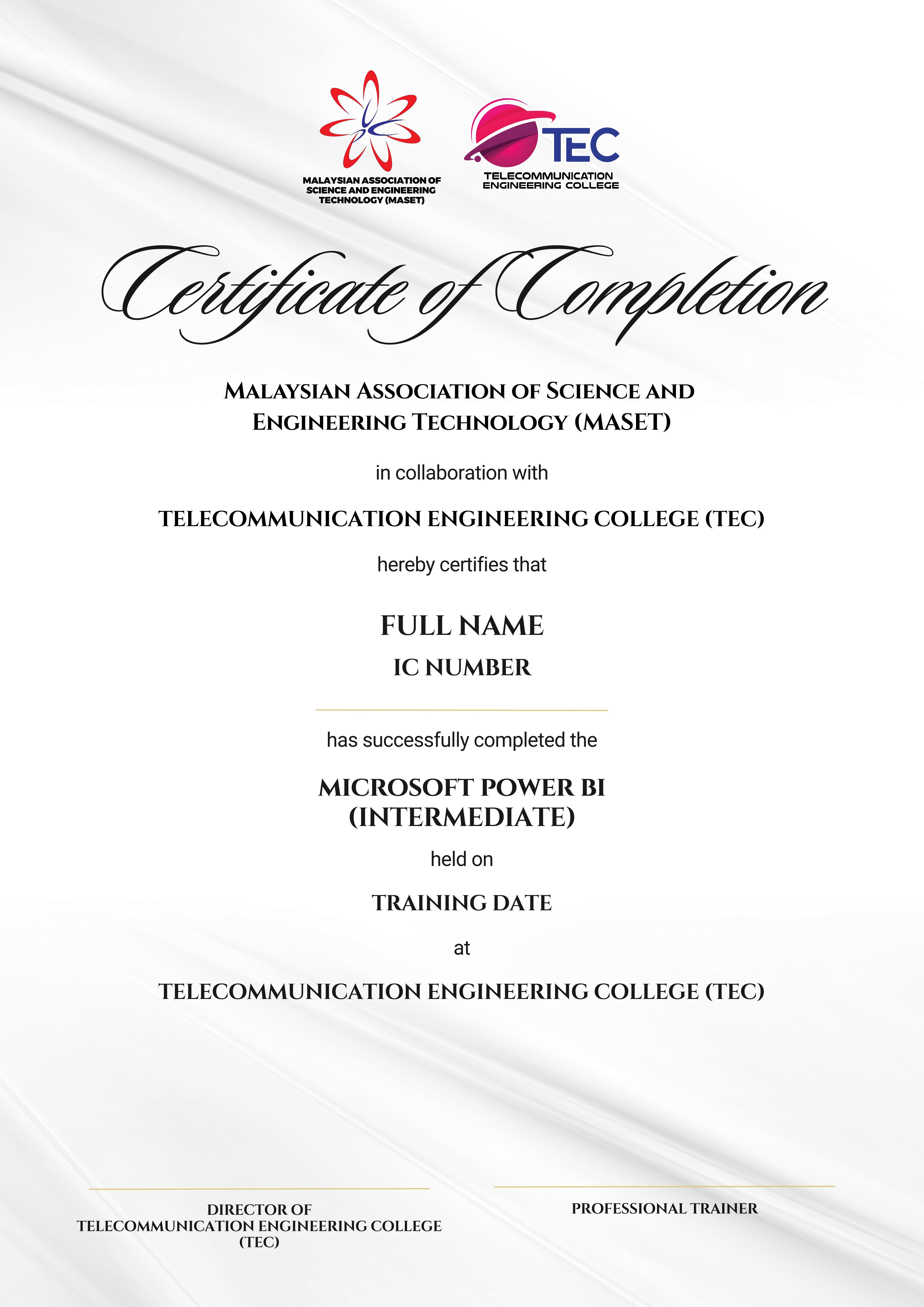 Certificate Image